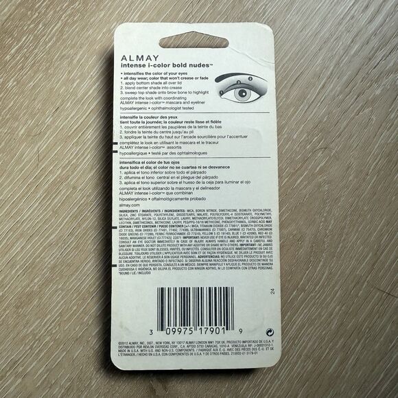 NIB Almay Bold Nudes for Browns intense i-color Eye Palette DISCONTINUED #411 - Picture 2 of 3